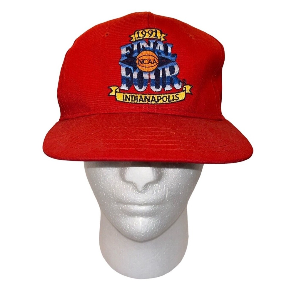 ESPN Gameday Hat Cap Final Four 1991 Adult Size Lot Of 2 Basketball College NCAA - Picture 2 of 14